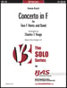 Concerto in F for Two Horns and Band